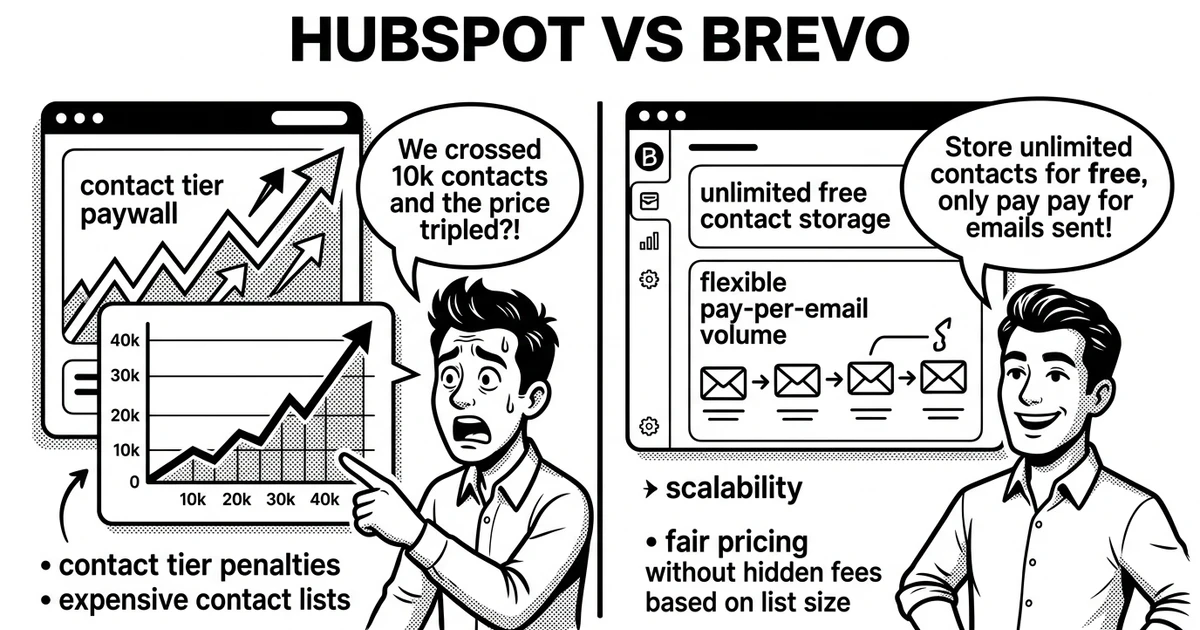 hubspot vs brevo