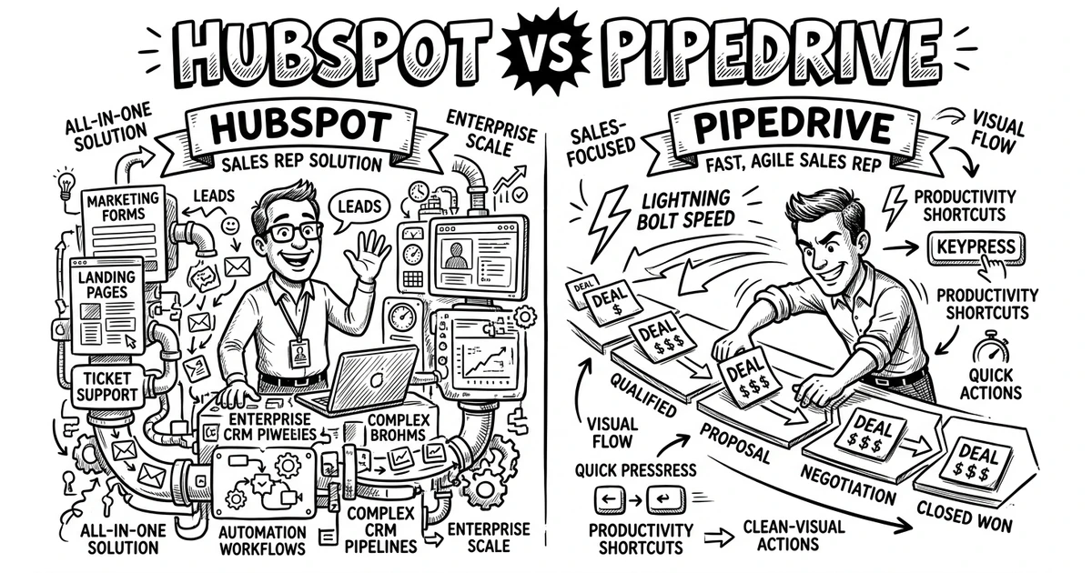 hubspot vs pipedrive