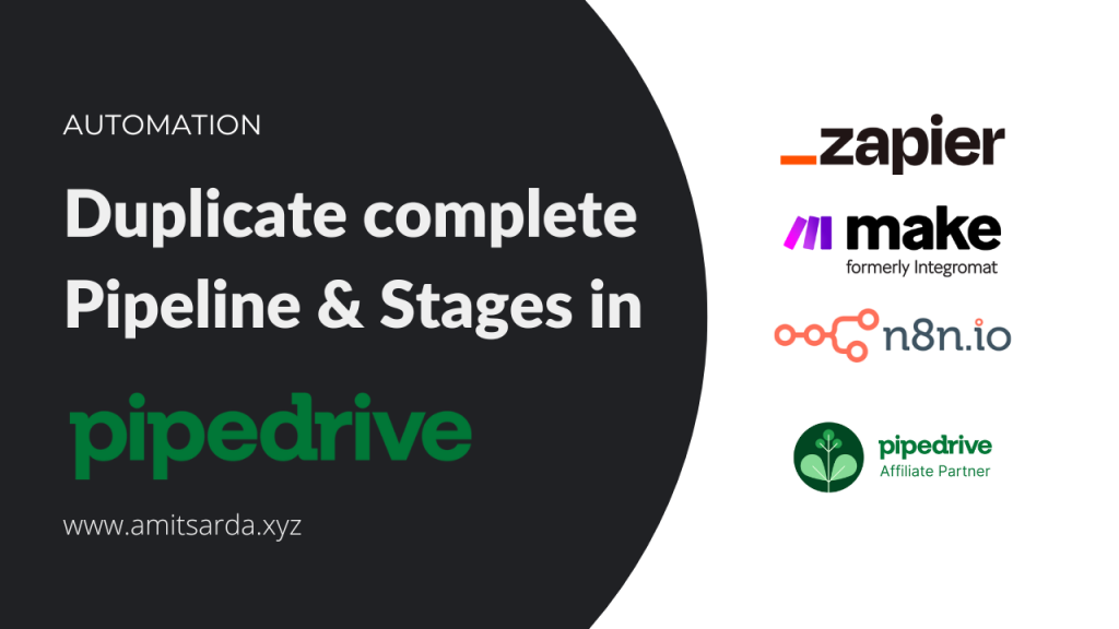 Duplicate existing Pipelines in Pipedrive