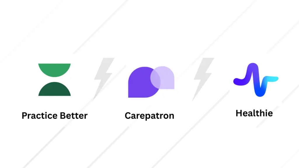 Practice Better vs Carepatron vs Healthie Practice Better vs Carepatron vs Healthie