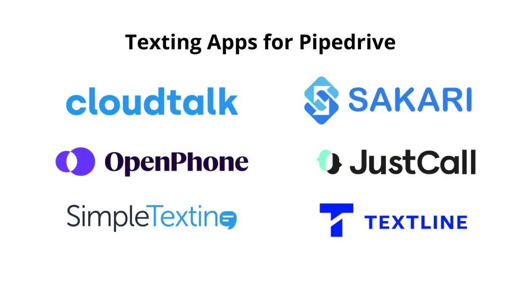 Texting Apps for Pipedrive