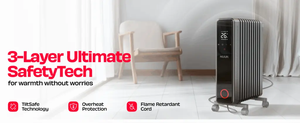 NUUK HÖT BLOX Smart Oil Filled Radiator - Best Smart OFR Heater