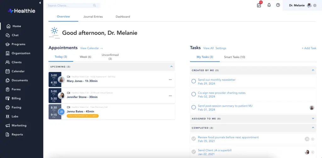 Healthie Review: Features, Pricing, and Pros & Cons Healthie Review: Features, Pricing, and Pros & Cons